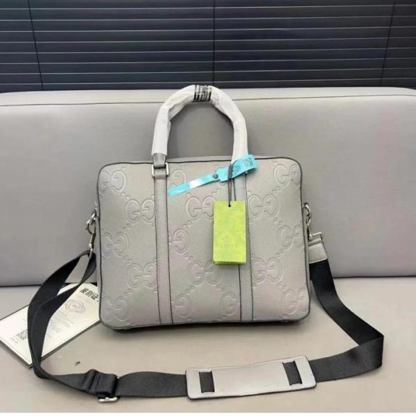 G-U-CC-I OPHIDIA PREMIUM EMBOSSED BRIEFCASE LAPTOP BAG