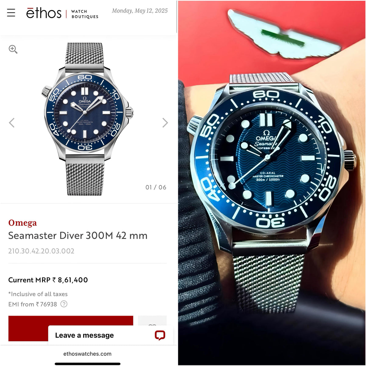 Omega Seamaster Original Model Series Now Available
