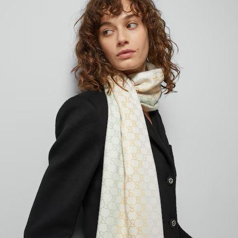 G_cc_i Jacquard Multicolour Shawl