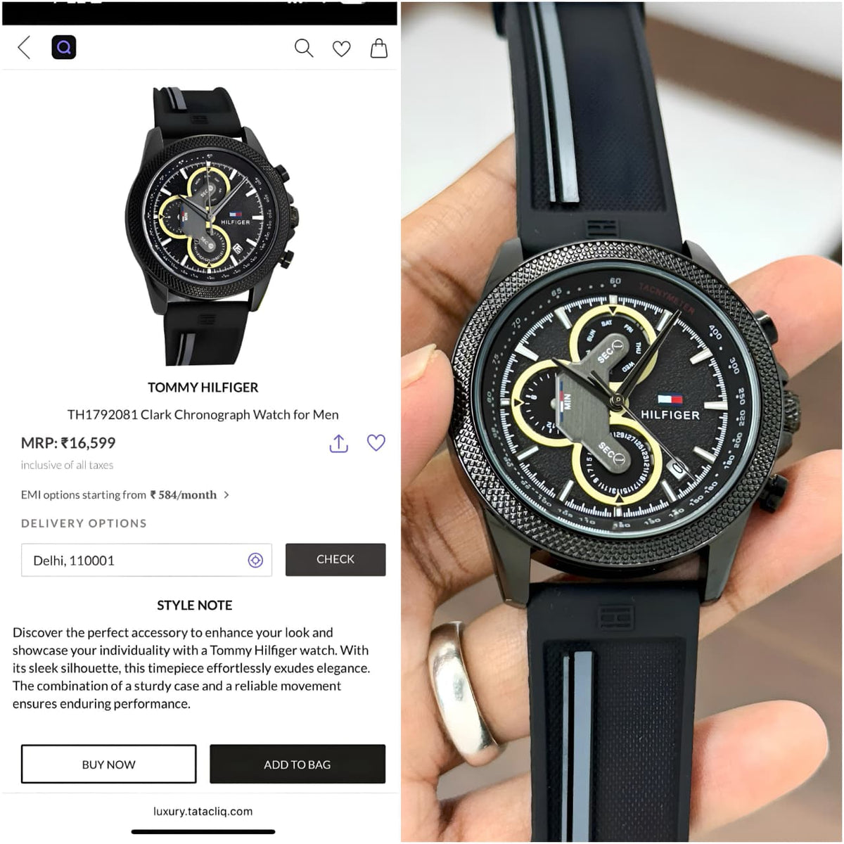 Tommy Hilfiger Clark Yellow Original Model Series Now Available
