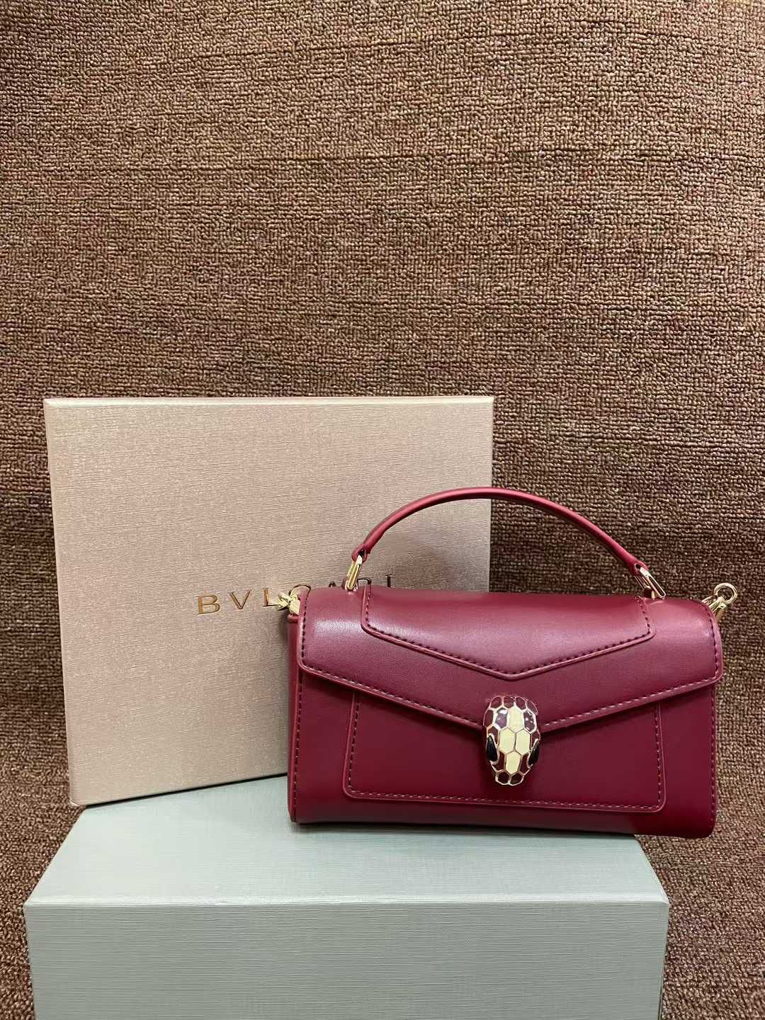 Bvlgari Serpent Forever Top Handle Bag