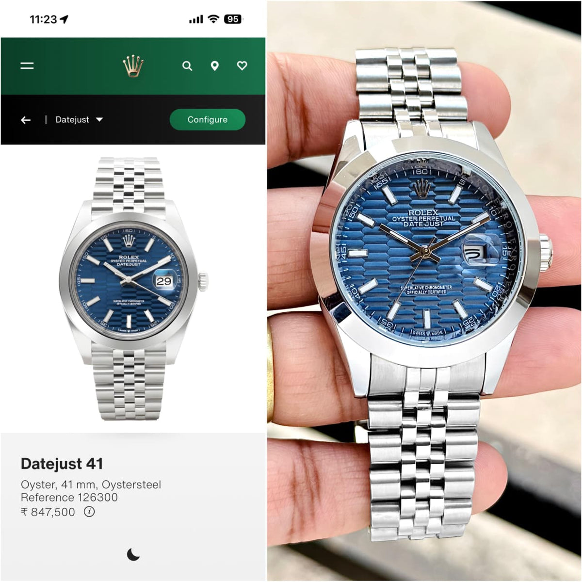Ro-lex Premius Datejust 41 Original Model Series Now Available