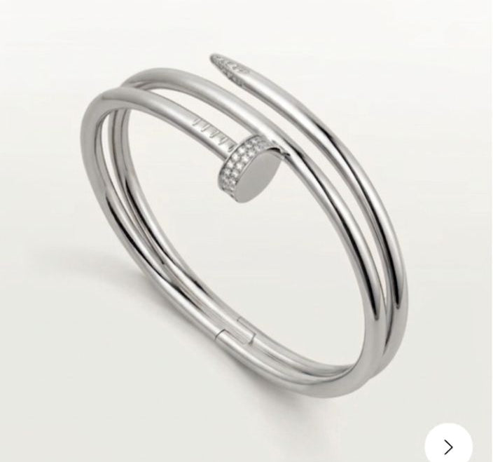 Car-ti-er Double Nail Studded Bracelet