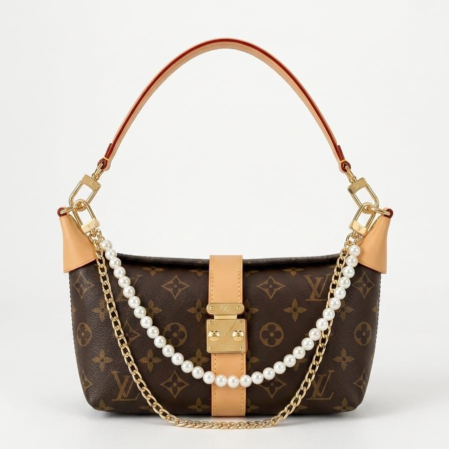 LOU-IS VU-IT-TON MIA POCHETTE SHOULDER BAG