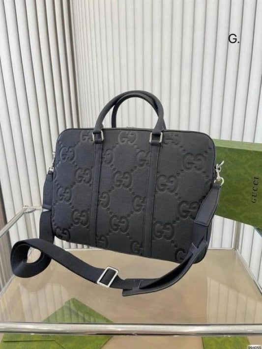 G-U-CC-I OPHIDIA PREMIUM EMBOSSED BRIEFCASE LAPTOP BAG