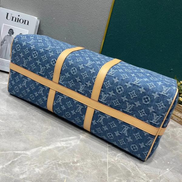 LOU-IS VU-IT-TON KEEPALL BANDOULIERE NBA EDITION DUFFLE BAG
