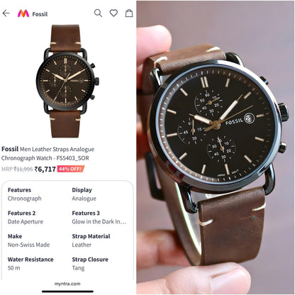 Fossil Commuter Formal Original Model Series