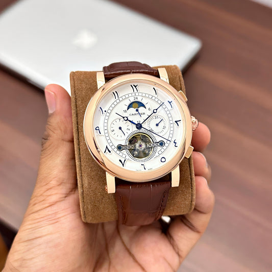 Cartier Automatic Arabic Series Detailed with Perfection