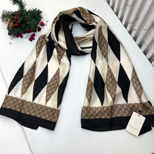 ASSORTED BRANDED SILK STOLES