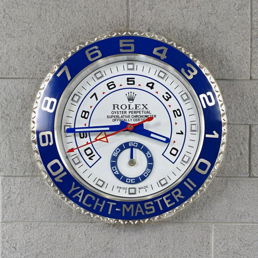 Premium Wall Rolex Clock Stainless Steel Analog Edition