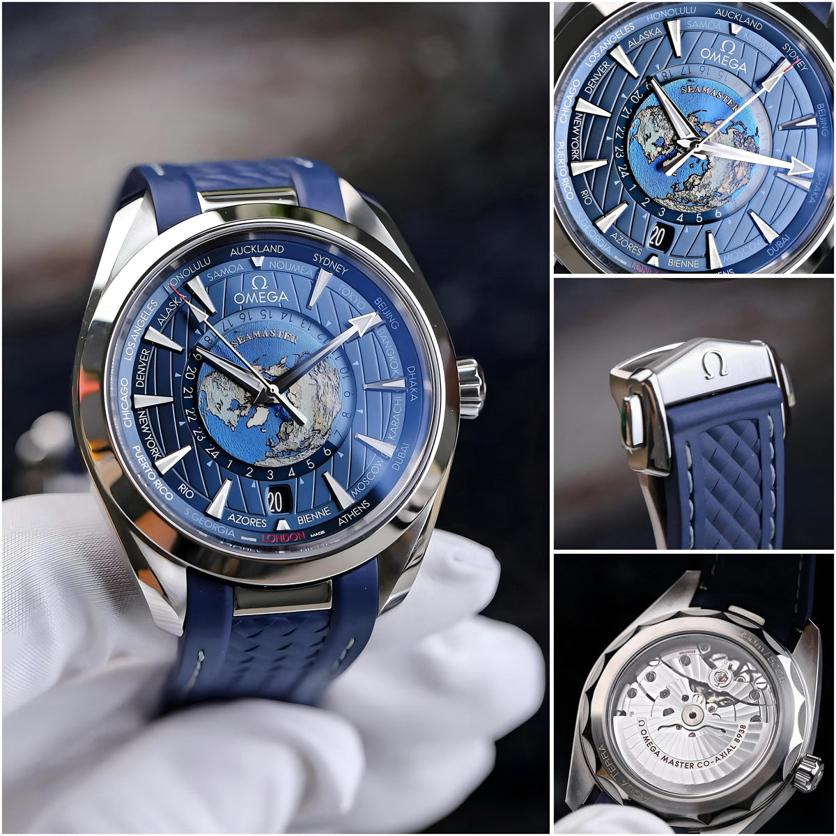 Omega World Map Premium Automatic Series, Now Available