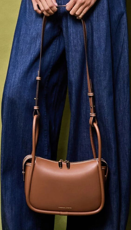 CHA-RL-ES & KEI-TH LYLA LONG SHOULDER BAG