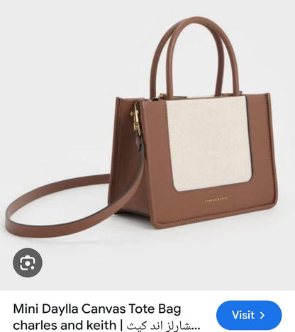 CHARLES & KEITH DAYLLA MINI TOTE BAGS