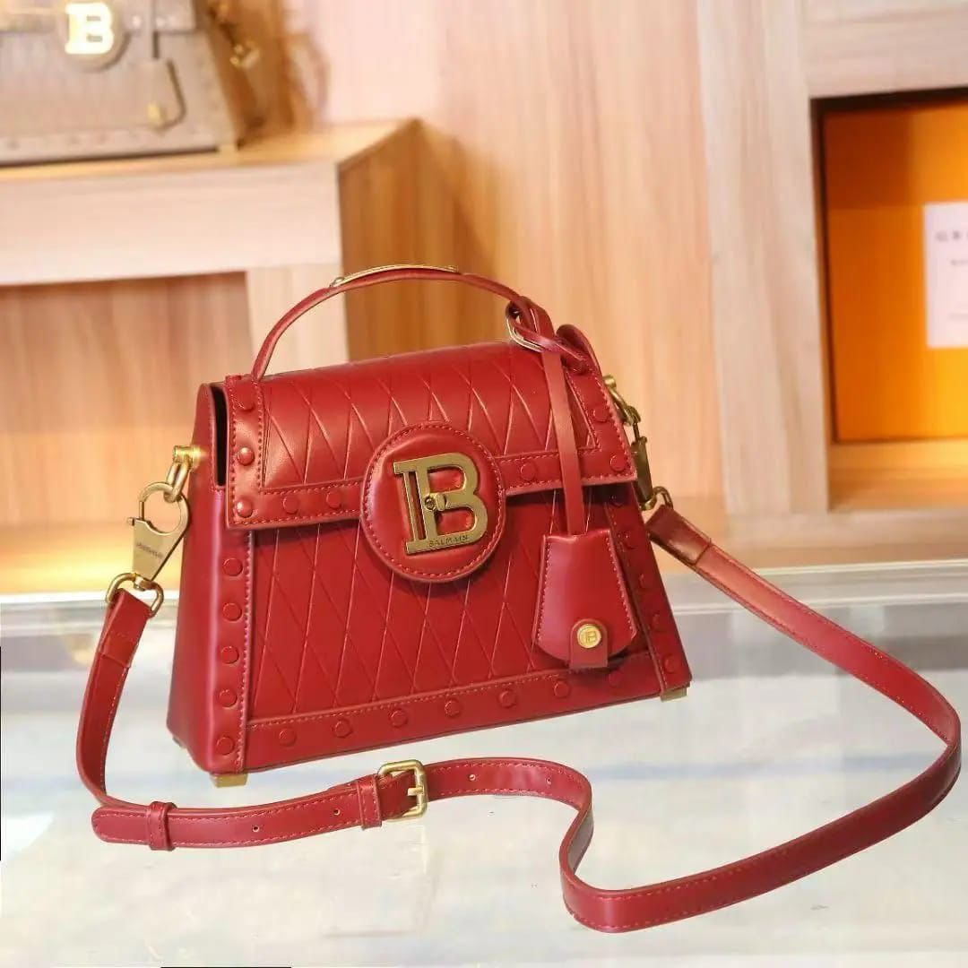 Bal-main B Buzz Dynasty Genuine Leather Bag
