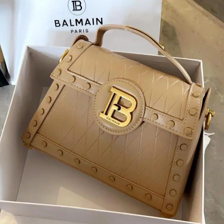 Bal-main B Buzz Dynasty Genuine Leather Bag