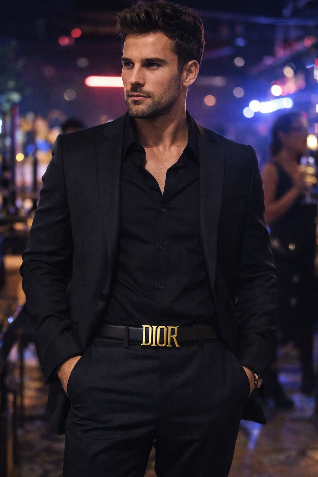 Di-or Initials Inspired High Quality Belt