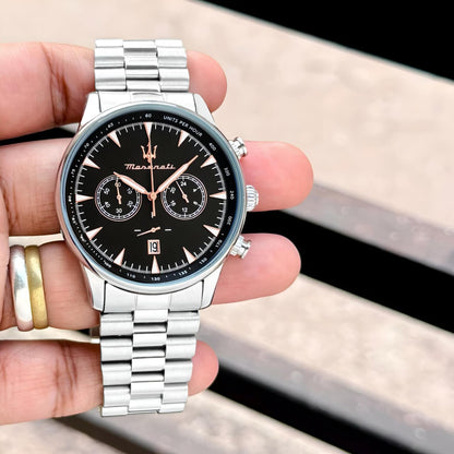 Ma-se-rati Classic Chronograph Collection Original Model Series Now Available