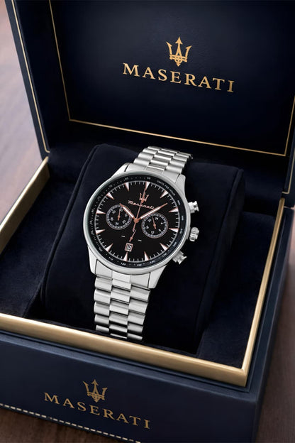 Ma-se-rati Classic Chronograph Collection Original Model Series Now Available