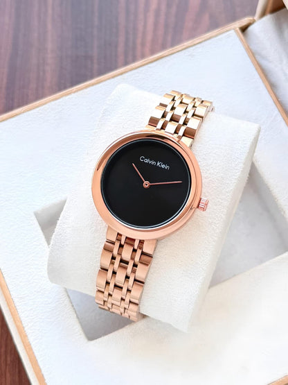Cal-vin Klein Burst Rose Gold Original Model Series Now Available