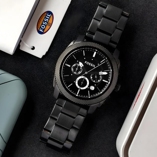 Fo-ss-il Machine Mid Size Chronograph Men's