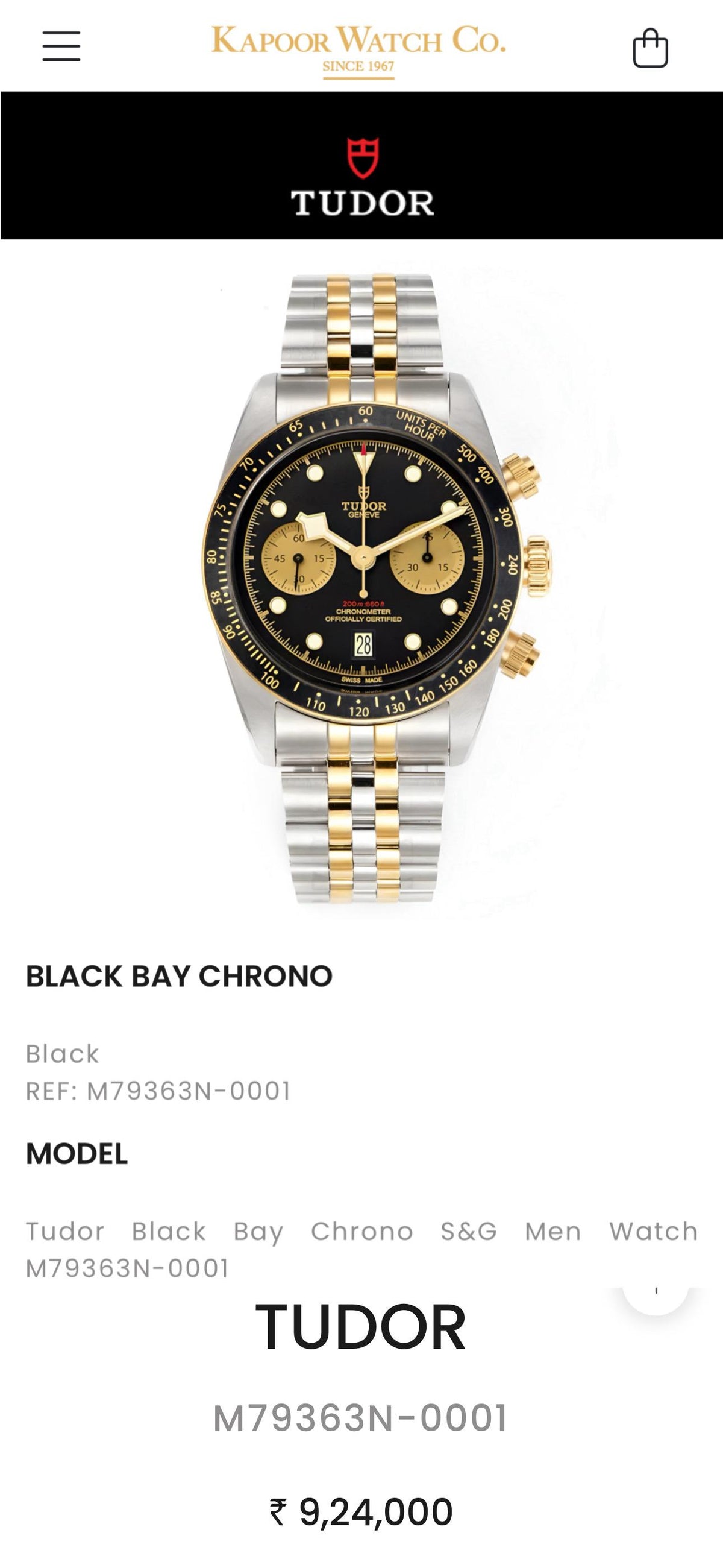 Tu-dor Black Bay Original Model Series Now Available